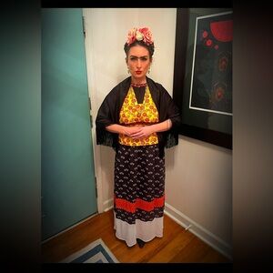 Frida Kahlo costume, size small.